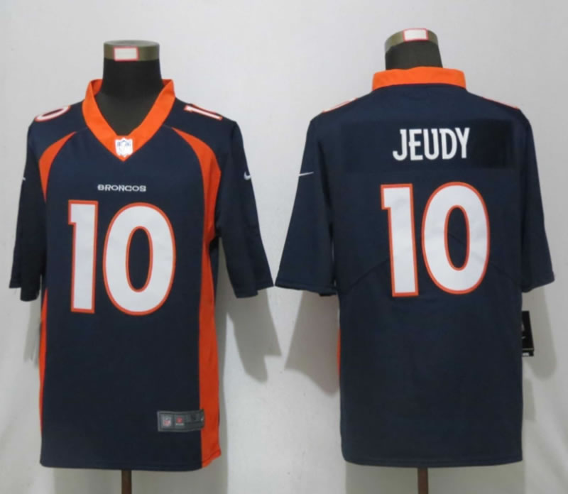 Nike Denver Broncos 10 Jeudy Blue NFL Draft First Round Pick Vapor Untouchable Limited Jersey,We sell and wholesale Nike Denver Broncos 10 Jeudy Blue NFL Draft First Round Pick Vapor Untouchable Limited Jersey on line form chian!